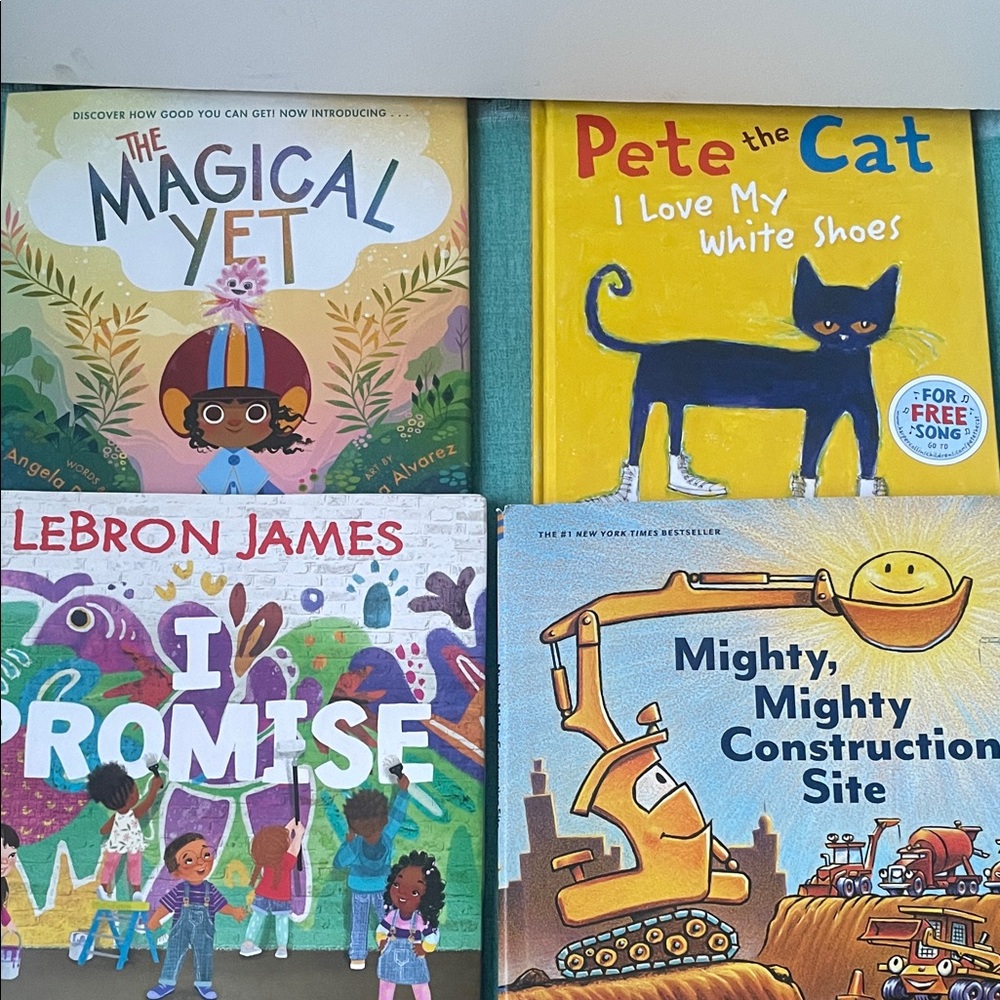Children's Book Set with Colorful Covers
